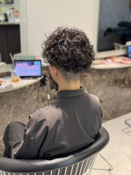 ビジョルノ つくばみどりの店(Begiorno) 爽やかマットショート☆ビジネス刈り上げツーブロックブラック