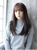 ロングのレイヤースタイル