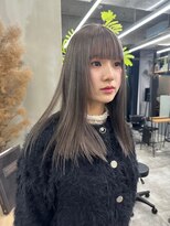 ギークス(GEEKS)&nbsp;【GEEKS渋谷】くすみベージュ/秋冬カラー/髪質改善/伸ばしかけ