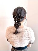 Say.ヘアセットロングミディアムお呼ばれヘア結婚式表参道青山