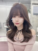 エヌアイ オモテサンドウ(ni omotesando)&nbsp;☆セミロング くびれヘア お顔まわりカット 韓国ヘア☆