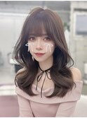 ☆セミロング くびれヘア お顔まわりカット 韓国ヘア☆
