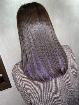 アンダーバーホワイトモデ 河内長野(_WHITE mode) 髪質改善カラーインナーカラーレイヤーカット