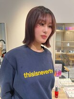 ゼストソエル(ZEST soell)&nbsp;切りっぱなしボブ/ぱっつんボブ