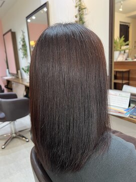 ヘアーズ スケッチ(hair's sketch) 控えめピンクブラウン