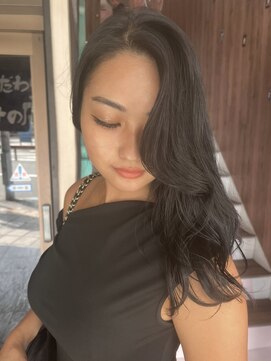 アヴァンス 難波店(AVANCE.) ブルーブラック×暗め透明感