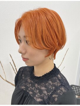 エン 吉祥寺(EN) 20代30代40代前下がり耳掛けショートボブ丸みショート◎