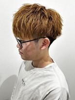 ヒュイル バイ ニアウ(Hwyl by Niau)&nbsp;メンズマッシュパーマツイストパーマワンカラー刈り上げ