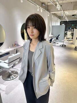 アム(amu) レイヤーボブ/ボブレイヤー/ボブ/ボブヘア/くびれボブ/ミニボブ