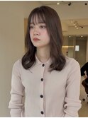 乾かすだけでキマる髪/馴染むハイトーンナチュラルブラウン