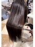 【伊藤店長指名限定!!】カット+髪質改善耐熱美髪カラー　￥9,900