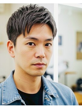 クート オム 南浦和(ku-to homme) 南浦和/メンズカット/メンズスパイキーショート/ハイライト