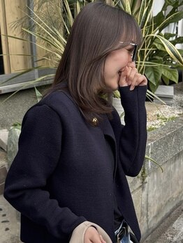サムウェア(SOMEWHERE)の写真/変化を楽しみたい方におすすめ。髪質や状態に合わせた施術で、ナチュラルかつ品のある仕上がりに。