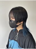 ウルフカット/インナーカラー