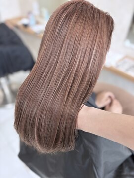 ソエル(Sowel) 【MAHO】ピンクベージュ/アプリエカラー/透明感カラー