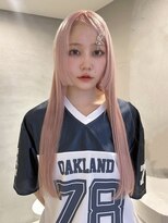 ペレ アネックス 大阪梅田茶屋町店(PELE ANNEX)&nbsp;くびれヘア/アプリコットオレンジ/夏のヘアアレンジ/梅田