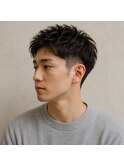 簡単スタイリング ツーブロックスタイル 20代 30代 40代 50代