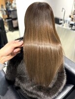 ロヌ(RONU) カーキベージュ・髪質改善ケラチントリートメント