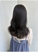 冬のダークグレージュ/ワンカラー/ゆるふわ/20代30代/知立