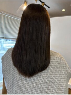 ミルヘアデザイン(mil hair design) グレージュ　艶髪　髪質改善　ブリーチ　ピンクベージュ　韓国風