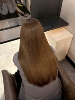 ベルポール(Bell port)&nbsp;着物ヘア/大人ガーリー/ダークアッシュ/似合わせカット/芦屋駅