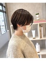 エレノア 枚方(Eleanor) 枚方ハンサムショート/ショート/ショートヘア#AKANE