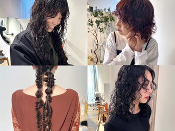 シテン(SITEN)の写真/ハードパーマからくせ毛っぽい質感まで幅広くデザインをご提案。ラフな質感でこなれ感を演出◎