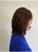 柔らかく軽いサラサラストレート