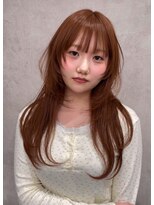 ルノン(LUNON)&nbsp;黒髪クラゲヘアーオリーブグレー小顔ココアベージュ