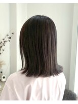 ロッカ(ROCCA)&nbsp;ダークブルー暗髪シアーストレート