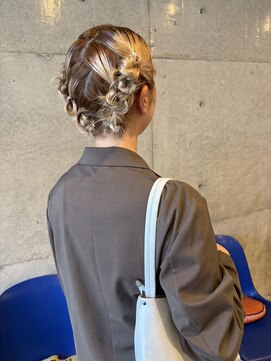 ハクボ(hakubo) 参列ヘアにも個性をr