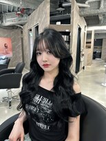 ザ シェノン ウメダ(THE CHAINON UMEDA) ダークパープル/ナチュラルショート/夏のヘアアレンジ/大阪梅田