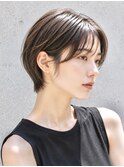 大人ショート/ショートボブ/ハンサムショート/くびれショート