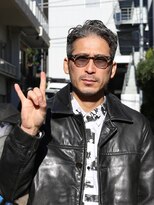 ガズル ハラジュク(GUZZLE HARAJUKU)&nbsp;大人のカジュアルショート七三パーマ