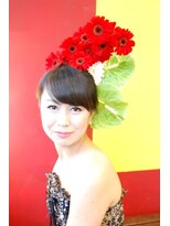 ベル(BELL)&nbsp;ウエディング髪型生花髪飾り　BELL因幡雄太