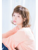 ネオリーブアイム 横浜西口店(Neolive aim)&nbsp;Neolive aim 多毛さんも軽やかに！スモーキーベージュボブ