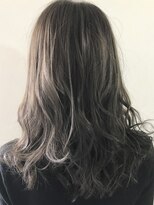 アムバイハーティエスト(AMME by HEARtiest)&nbsp;3Dデザインカラーのアッシュグレー