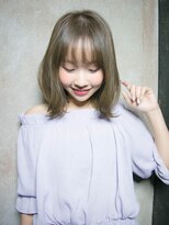 リリアン 青山(relian) カーキグレージュで大人可愛いハイトーンカラー☆relian青山☆