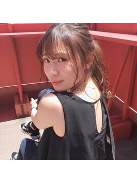 カールム(carlm) 【ｃａｒｌｍ上川美幸】ポニーテールアレンジ