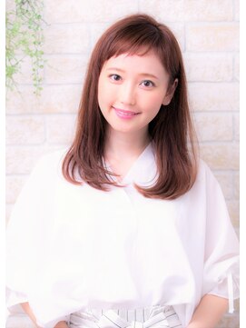 ソア 武蔵小杉(SOAR) ショコラアッシュとふんわりカールの小顔ヘルシースタイル