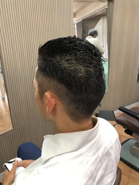 マイスペース(MY SPACE) リーマンツーブロックスタイル☆