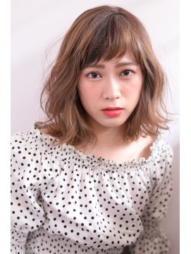 ヘアーアンドファッションシオミエイチ (hair＆fashion shiomi H) 【shiomi H】ラフウェーブスタイル♪