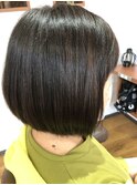 お手入れ簡単ボブ