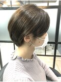 メルティカラー#くびれヘア#ビタミンカラー#着物#マッシュ