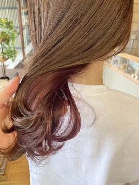 フラネ(flaner) soft beige × rose pink