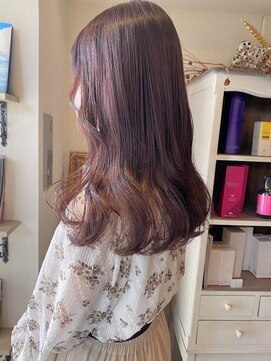 ヘアーデザイン シュシュ(hair design Chou Chou by Yone) ☆chouchou☆ピンクブラウン