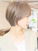 calna京橋　ショートボブ/丸みショート