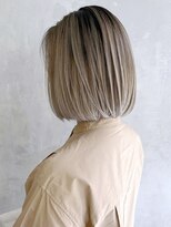 アルバム 渋谷パルコ(ALBUM)&nbsp;バレイヤージュ_チェリーブラウンフェミニンロング_ba366793