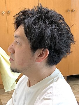 リスタバイネオリーブ 浅草(Re:sta by neolive) ソフトツイスパツイストスパイラル縦落ちツイスパメンズパーマ