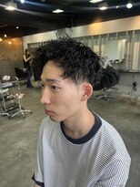 スティーロ 渋谷(Steelo)&nbsp;ツイストスパイラルパーマ×2ブロック